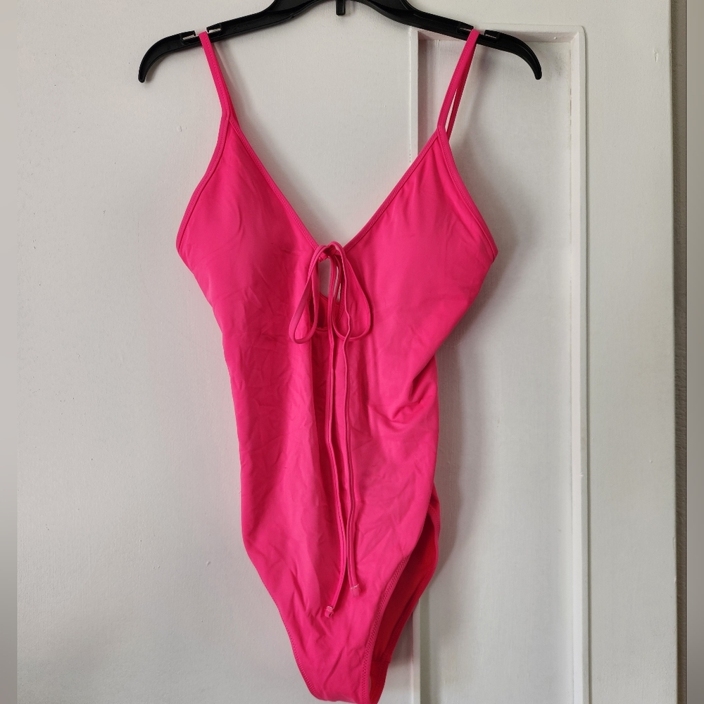 Aerie Hot Pink Swimwear